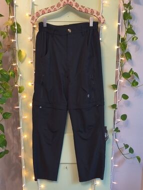 Women's Little Donkey Andy Black Outdoor Hiking Dog Walking Utility Pants S